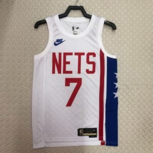 Regata NBA Brooklyn Nets – Durant #7 – 2023 – Branca – Masculina