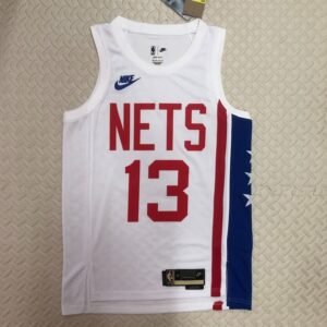 Regata NBA Brooklyn Nets – Harden #13 – 2023 – Branca – Masculina