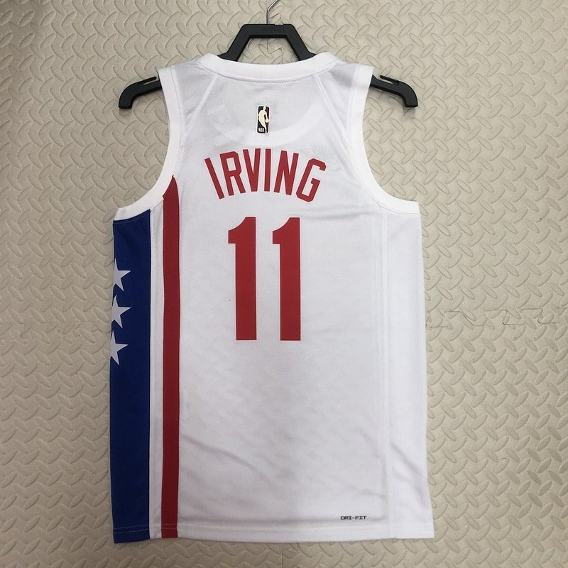 Regata NBA Brooklyn Nets – Irving #11 – 2023 – Branca – Masculina – Imagem 2