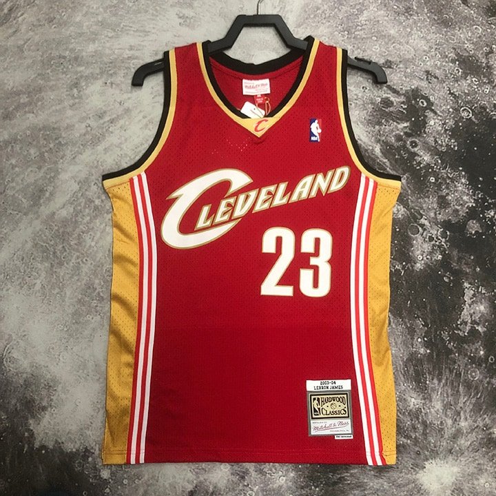 Regata NBA Cleveland Cavaliers – #23 – 2003/04 – Vermelha – Masculina