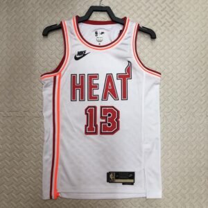 Regata NBA Miami Heat – Aderayo #13 – Branca – Masculina