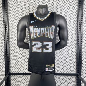 Regata NBA Memphis Grizzlies – Size #23 – 2023 – Preta – Masculina