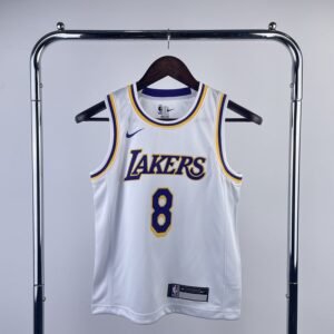 Regata NBA Los Angeles Lakers – #8 – Branca – Masculina
