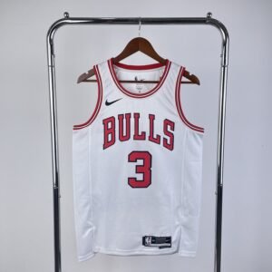 Regata NBA Chicago Bulls – #3 – 2023/24 – Branca – Masculina