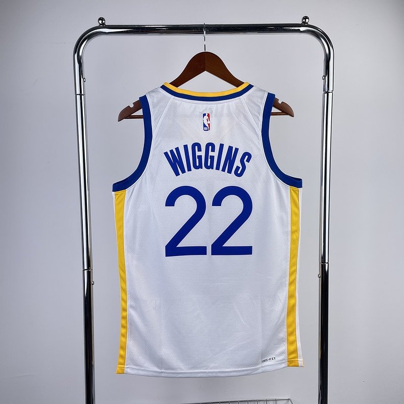 Regata NBA Golden State Warriors – V-Neck #22 – 2023/24 – Branca – Masculina – Imagem 2