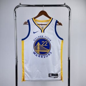 Regata NBA Golden State Warriors – V-Neck #22 – 2023/24 – Branca – Masculina