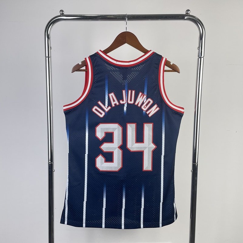 Regata NBA Houston Rockets – Olajuwon #34 – 2096/97 – Masculina – Imagem 2