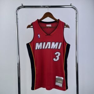 Regata NBA Miami Heat – Dwyane Wade #3 – 2005/06 – Vermelha – Masculina