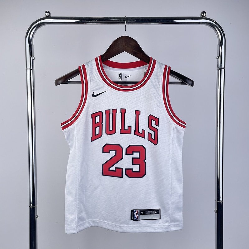 Regata NBA Chicago Bulls – Jordan #23 – Branca – Masculina