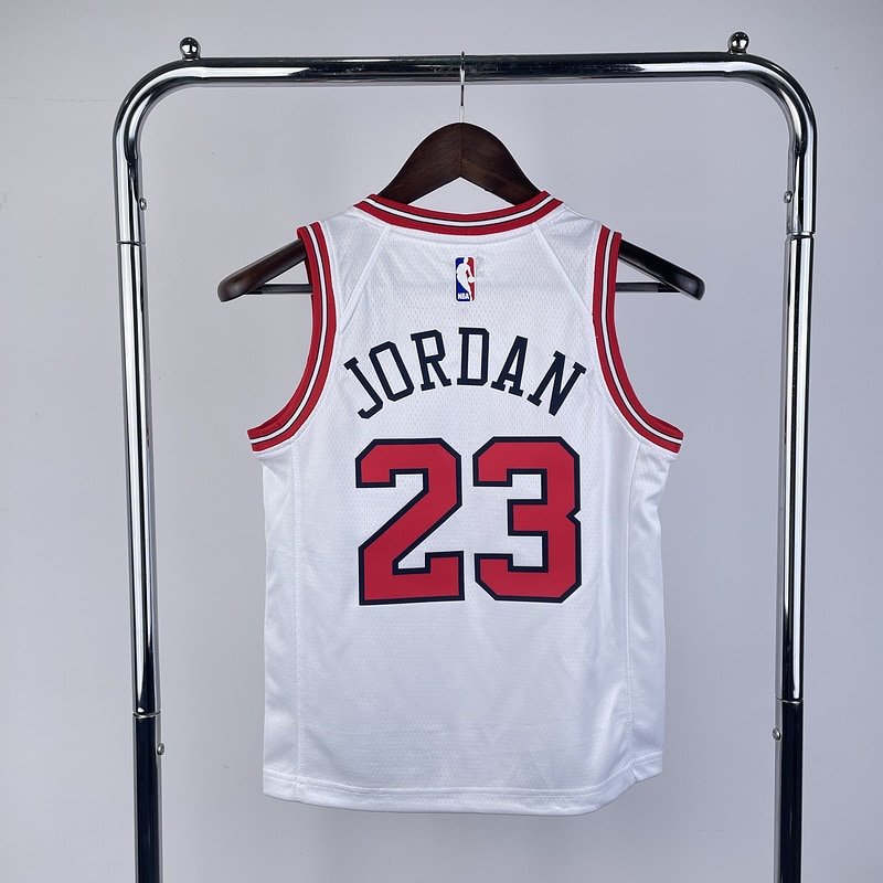 Regata NBA Chicago Bulls – Jordan #23 – Branca – Masculina – Imagem 2