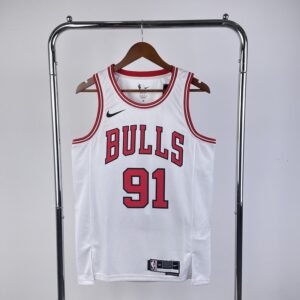 Regata NBA Chicago Bulls – #91 – 2023/24 – Branca – Masculina