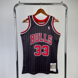 Regata NBA Chicago Bulls – Stripes #33 – 2096/97 – Preta – Masculina