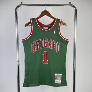 Regata NBA Chicago Bulls – Rose #1 – 2008/09 – Verde – Masculina