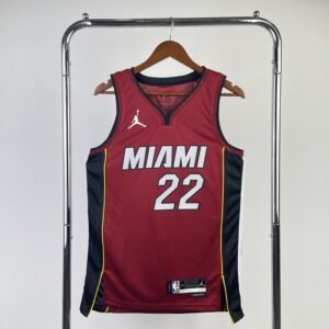 Regata NBA Miami Heat – Butler #22 – 2023 – Vermelha – Masculina