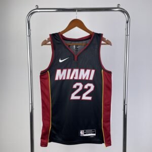 Regata NBA Miami Heat – Butler #22 – 2023 – Preta – Masculina