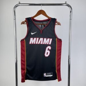Regata NBA Miami Heat – Wade #3 – 2023 – Preta – Masculina