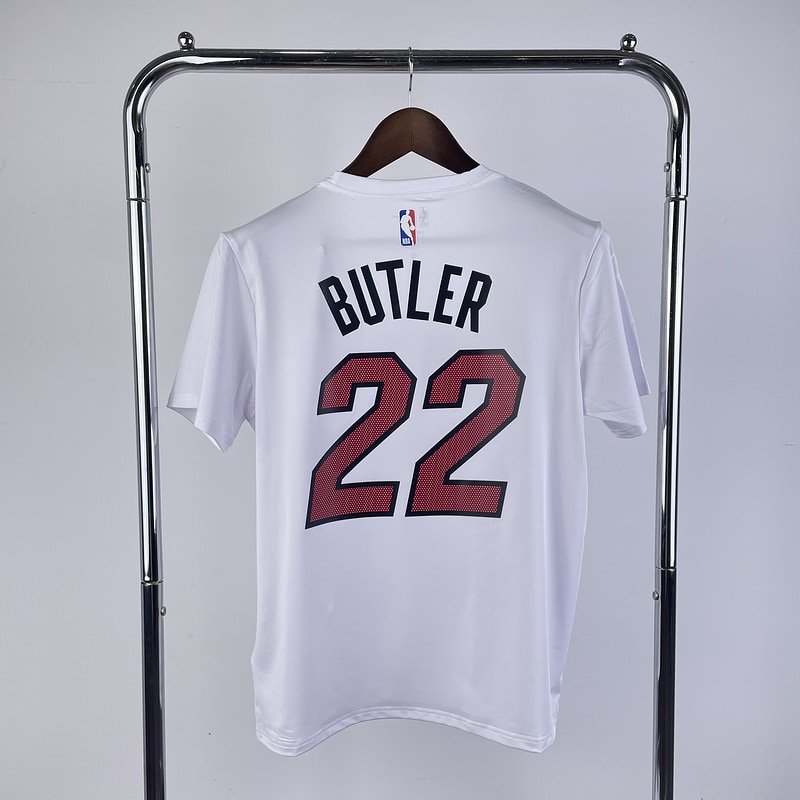 Regata NBA Miami Heat – #22 – Branca – Masculina – Imagem 2