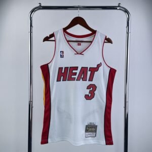Regata NBA Miami Heat – #3 – 2005/06 – Branca – Masculina