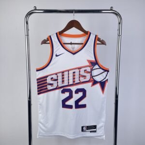 Regata NBA Phoenix Suns – Ayton #22 – Home – 2023 – Branca – Masculina