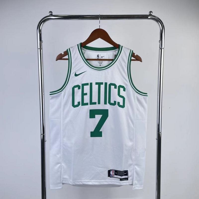 Regata NBA Boston Celtics – 2023/24 – Branca – Masculina – Imagem 4