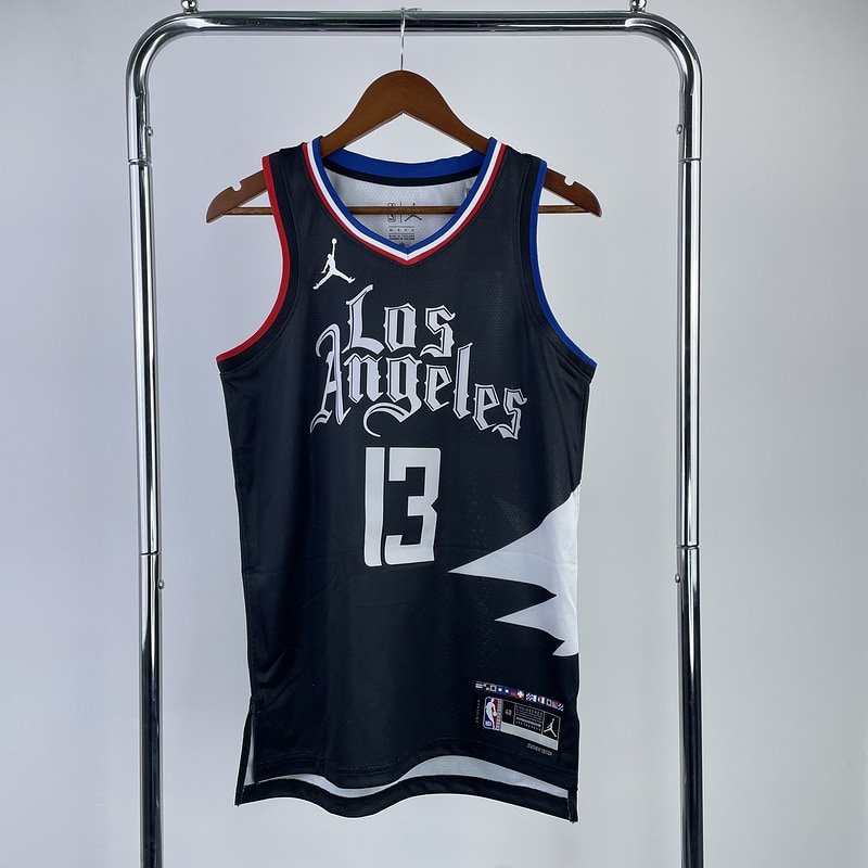 Regata NBA Los Angeles Clippers – George #13 – 2023 – Preta – Masculina