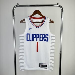 Regata NBA Los Angeles Clippers – Harden #1 – Home – 2023 – Branca – Masculina
