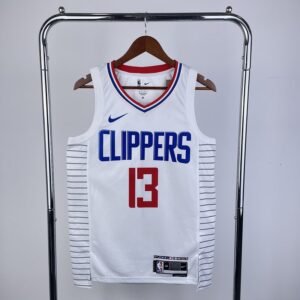 Regata NBA Los Angeles Clippers – George #13 – Home – 2023 – Branca – Masculina