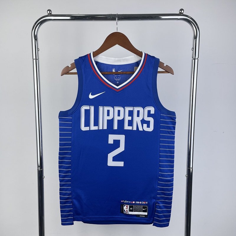 Regata NBA Los Angeles Clippers – Lednard #2 – Away – 2023 – Azul – Masculina