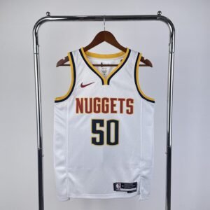 Regata NBA Denver Nuggets – Gordon #50 – 2023/24 – Branca – Masculina