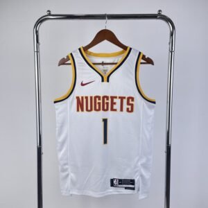 Regata NBA Denver Nuggets – Porter Jr #1 – 2023/24 – Branca – Masculina