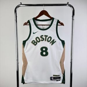 Regata NBA Boston Celtics – Porzingis #8 – City Edition – 2024/25 – Masculina