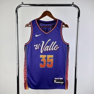 Regata NBA Phoenix Suns – Durant #35 – City Edition – 2024 – Azul – Masculina