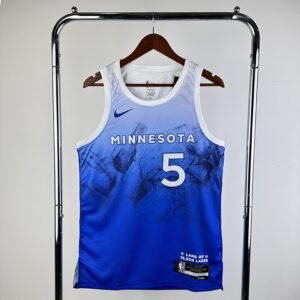 Regata NBA Minnesota Timberwolves – Edwards #5 – City Edition – Masculina