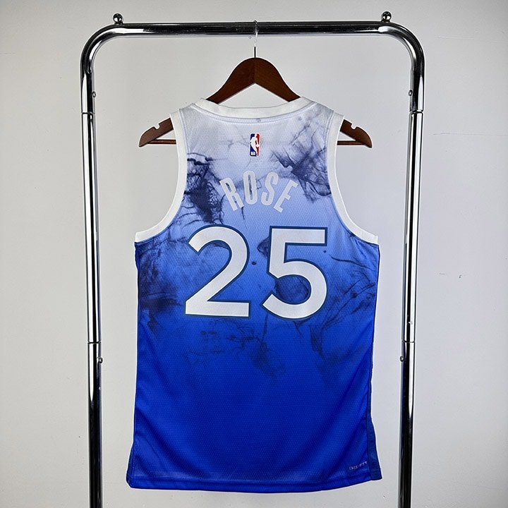 Regata NBA Minnesota Timberwolves – Rose #25 – City Edition – Masculina – Imagem 2