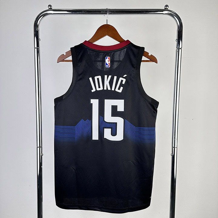Regata NBA Denver Nuggets – Jokic #15 – City Edition – 2024/25 – Masculina – Imagem 2