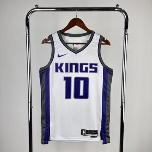 Regata NBA Sacramento Kings – Sabonis #10 – Home – 2023/24 – Branca – Masculina