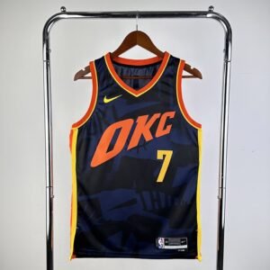 Regata NBA Oklahoma City Thunder – Holmgren #7 – City Edition – 2024/25 – Masculina