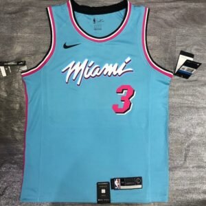 Regata NBA Miami Heat – Crew Neck #3 – Azul – Masculina