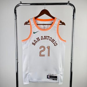 Regata NBA San Antonio Spurs – Duncan #21 – City Edition – 2024/25 – Masculina