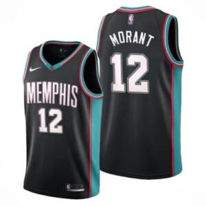 Regata NBA Memphis Grizzlies – St Retro #12 – Preta – Masculina
