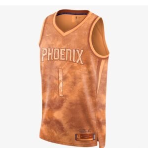 Regata NBA Phoenix Suns – Booker #1 – 2023 – Amarela – Masculina