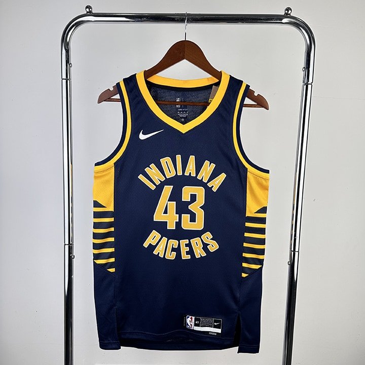 Regata NBA Indiana Pacers – Siakam #43 – Away – Azul – Masculina