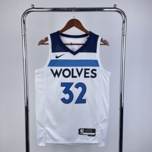 Regata NBA Minnesota Timberwolves – #32 – Home – 2023/24 – Branca – Masculina