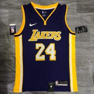 Regata NBA Los Angeles Lakers – Retro V-Neck #24 – Roxa – Masculina