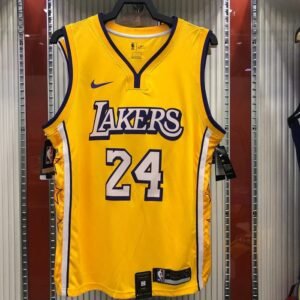 Regata NBA Los Angeles Lakers – Retro V-Neck #24 – Amarela – Masculina