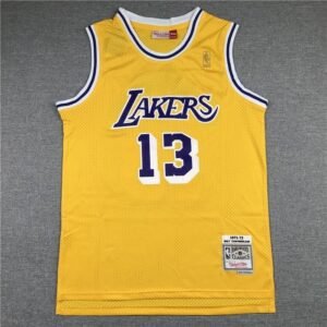 Regata NBA Los Angeles Lakers – Retro #13 – Amarela – Masculina
