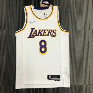 Regata NBA Los Angeles Lakers – Kobe Bryant #8 – 2023 – Branca – Masculina