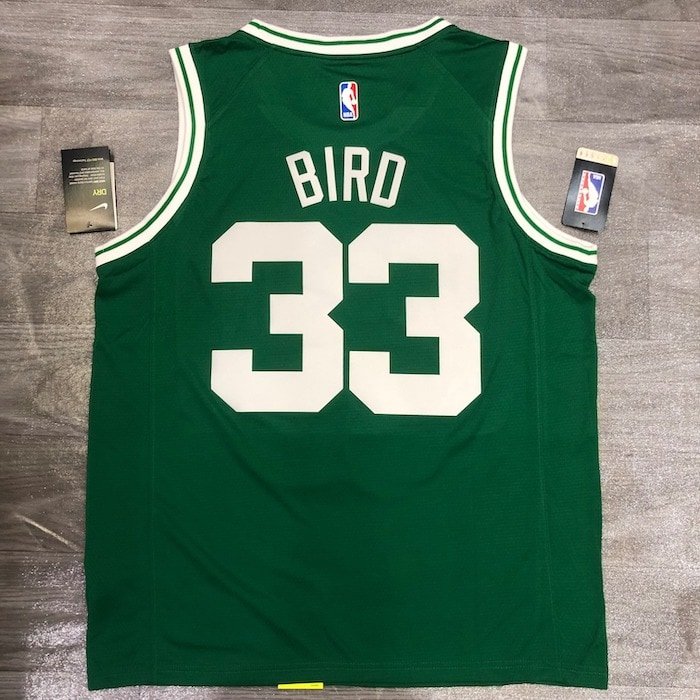 Regata NBA Boston Celtics – Retro #33 – Verde – Masculina – Imagem 2