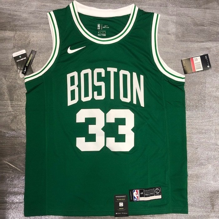 Regata NBA Boston Celtics – Retro #33 – Verde – Masculina