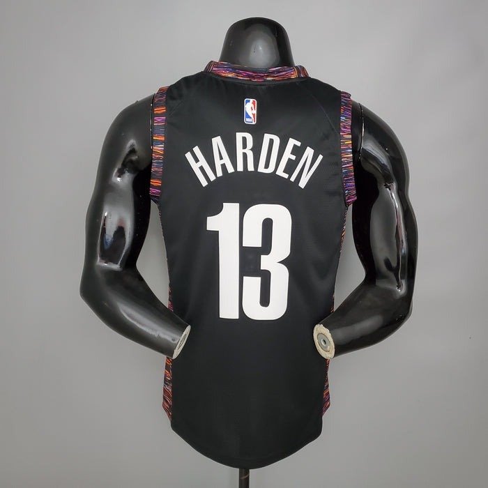 Regata NBA Brooklyn Nets – Harden #13 – 2020 – Preta – Masculina – Imagem 2